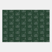 John 1:14 Weihnachtswrapping Paper Sheets Geschenkpapier Set (Vorderseite 2)
