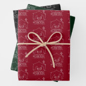 John 1:14 Weihnachtswrapping Paper Sheets Geschenkpapier Set (Beispiel)
