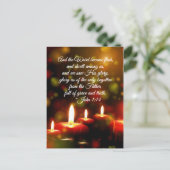 John 1:14 Wort wird zu Weihnachten als Fleisch-Sch (Stehend Vorderseite)