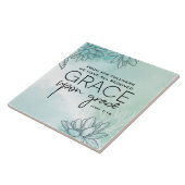 John 1:16 Wir alle haben Grace auf Grace empfangen Fliese (Seite)