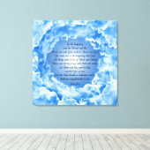 John 1:1-5 leinwanddruck (Insitu (Holzboden))