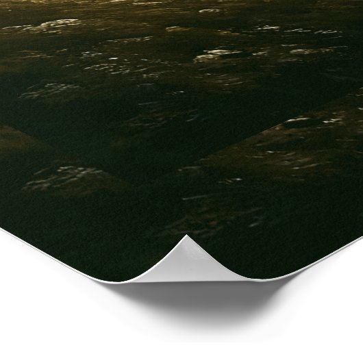 John 1:1 Am Anfang war das Wort Poster (Ecke)