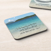 John 1:1 Am Anfang war das Wort.. Untersetzer (Linke Seite)