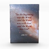 John 1:1 fotoblock (Vorderseite)