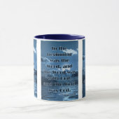 John 1:1 KJV Bible Verse Pic Two-Tone Tasse (Zentrum)