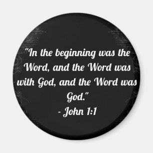 John 1:1 Magnet