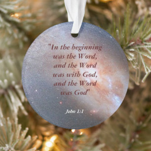 John 1:1 ornament