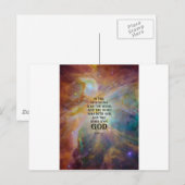 John 1:1 postkarte (Vorne/Hinten)
