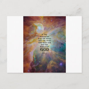 John 1:1 postkarte