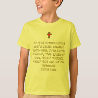 John 1:29 Christliche Bibelvers T-Shirt