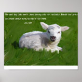 John 1:29 poster (Vorne)