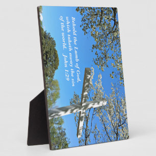 John 1:29 Siehe das Lamm Gottes, das Fotoplatte