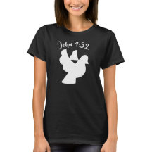 John 1:32 Women's Basic T - Shirt