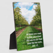 John 1:3 fotoplatte (Seite)