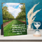 John 1:3 fotoplatte (Seite)