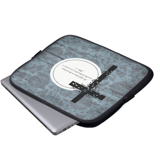 John 1:5 Notebook oder Netbook Carrier Sleeve (Vorne Knopf)