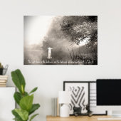 JOHN 1:5-Poster Poster (Heimbüro)