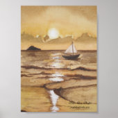 John 1:9 Print Poster (Vorne)