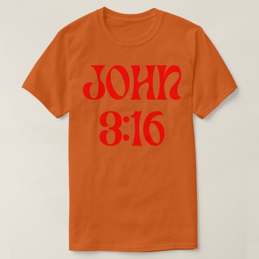 John 316 10 T-Shirt (Design vorne)