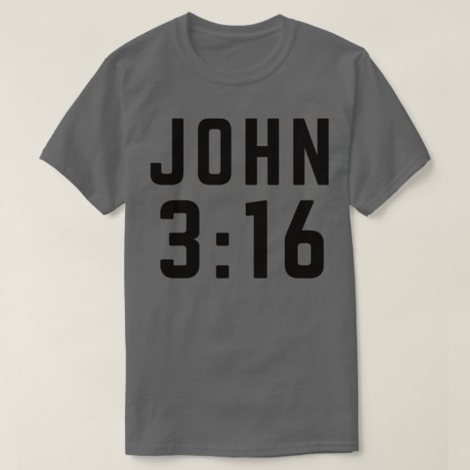 John 316 2 T-Shirt (Design vorne)