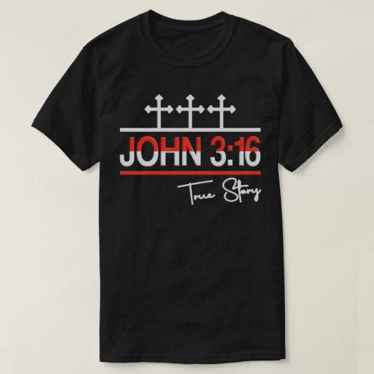 John 316 True Story Christlich Pullover (Design vorne)