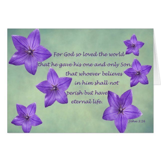 John 3:16 (Vorderseite (Horizontal))