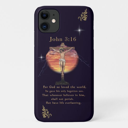 John 3:166 Case-Mate iPhone hülle (Rückseite)