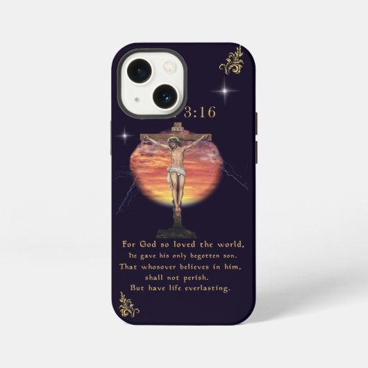 John 3:166 iPhone hülle (Rückseite)