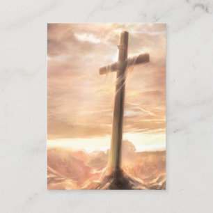 John 3:16-17 KJV Cards Visitenkarte