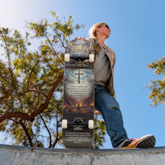 John 3:16-17 skateboard (Außenbereich 1)