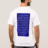 John-3:16 - 17 T-Shirt (Rückseite)