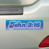 John 3:16 3 autoaufkleber (Auf Auto)