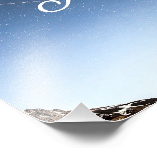 John 3:16 #7 NIV - Scripture Christlich Wall Art Fotodruck (Ecke)