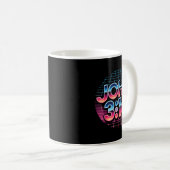 John 3_16 80s Retro Christian Faith Design Kaffeetasse (VorderseiteRechts)