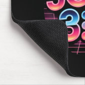 John 3_16 80s Retro Christian Faith Design Mousepad (Ecke)