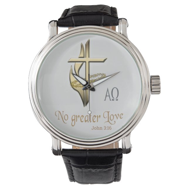John 3:16 armbanduhr (Vorderseite)