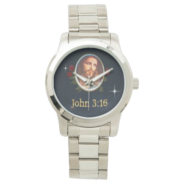 John 3:16 armbanduhr (Vorderseite)