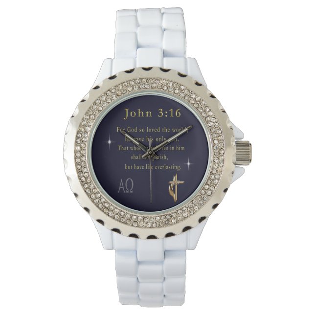 John 3:16 armbanduhr (Vorderseite)