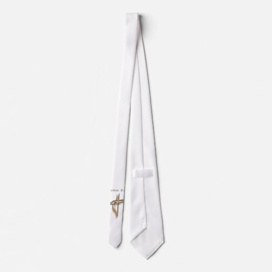 John 3:16 Artikel Krawatte (Rückseite)