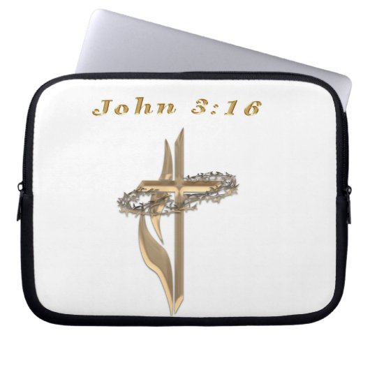 John 3:16 Artikel Laptopschutzhülle (Vorderseite)