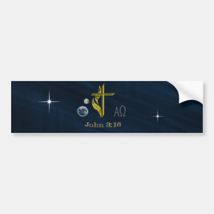 John 3:16 autoaufkleber