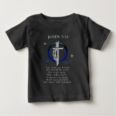 John 3:16 baby t-shirt (Vorderseite)