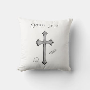 John 3:16 Bekleidung Kissen