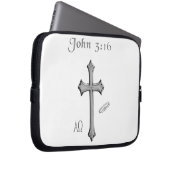 John 3:16 Bekleidung Laptopschutzhülle (Vorne Rechts)