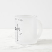 John 3:16 Bekleidung Mattglastasse (VorderseiteRechts)
