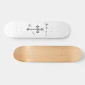 John 3:16 Bekleidung Skateboard (Horizontal)