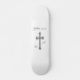 John 3:16 Bekleidung Skateboard