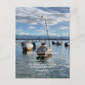 John 3:16 Benutzerdefinierter Text | Original Foto Postkarte (Vorderseite)