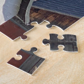 John 3:16 Benutzerdefinierter Text | Schweizer Alp Puzzle (Seite)
