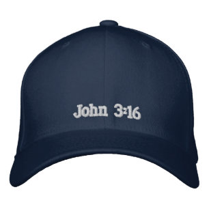 John-3:16 Bestickte Baseballkappe